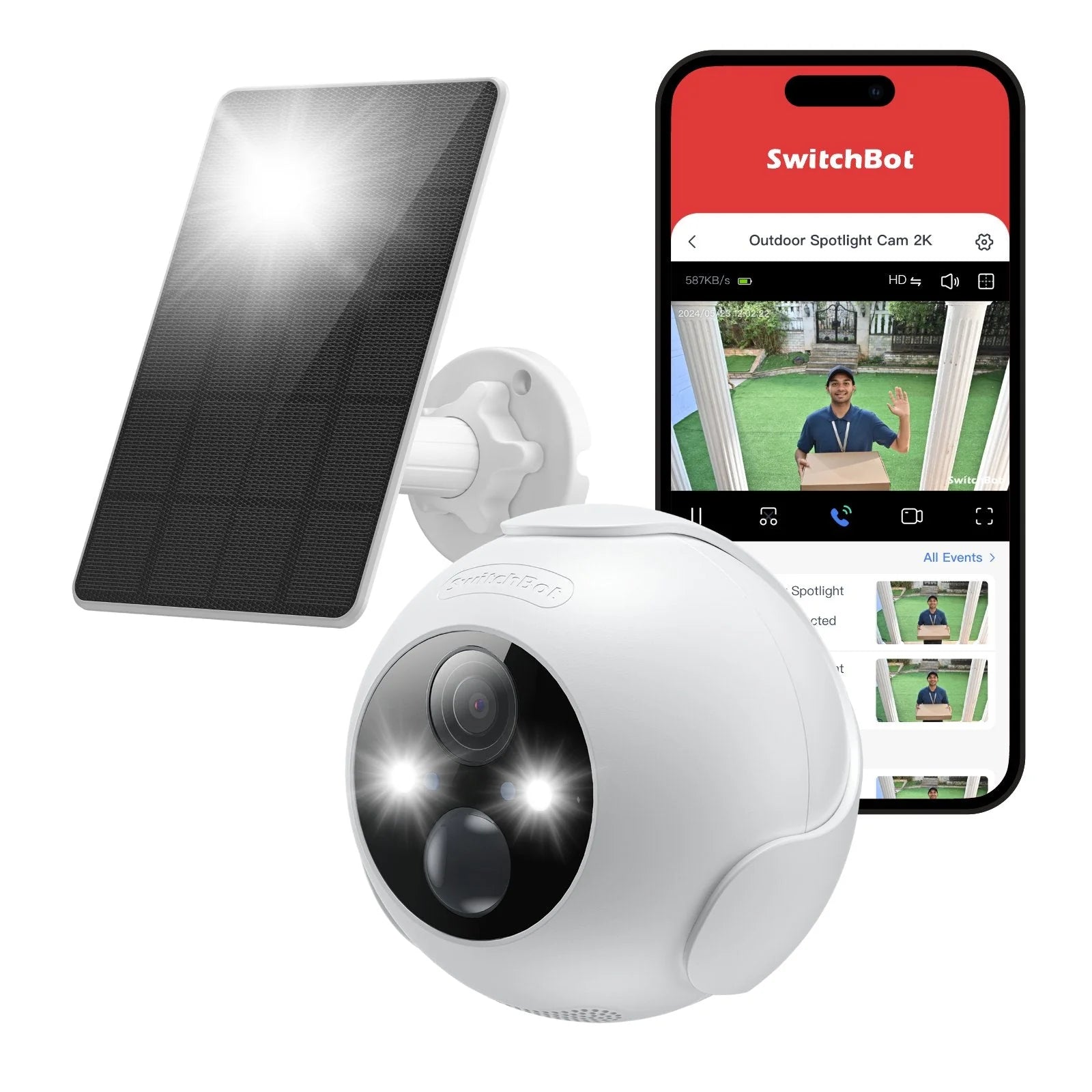 Switchbot-Camara Exterior Inalambrica - Imagen 11